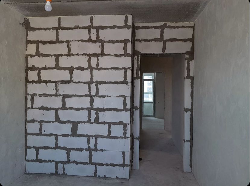 Кладка газоблока