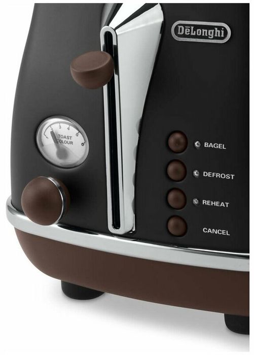 Тостер De'Longhi CTOV 2103. BK Icona Vintag, черный