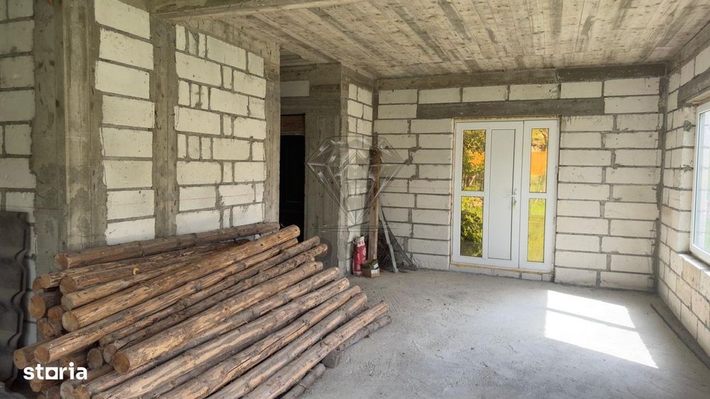 Casă P+1E la roșu, 182 mp, teren 1000 mp – Valea Doftanei