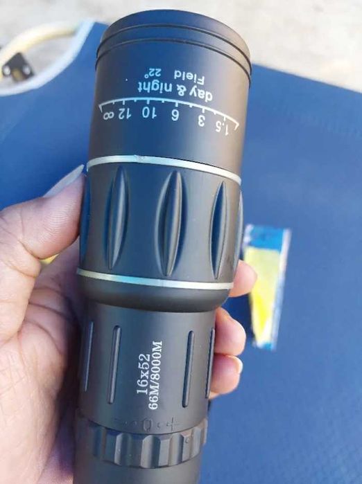Туристически монокуляр 8000м за риболов, военен монокуляр водоустойчив