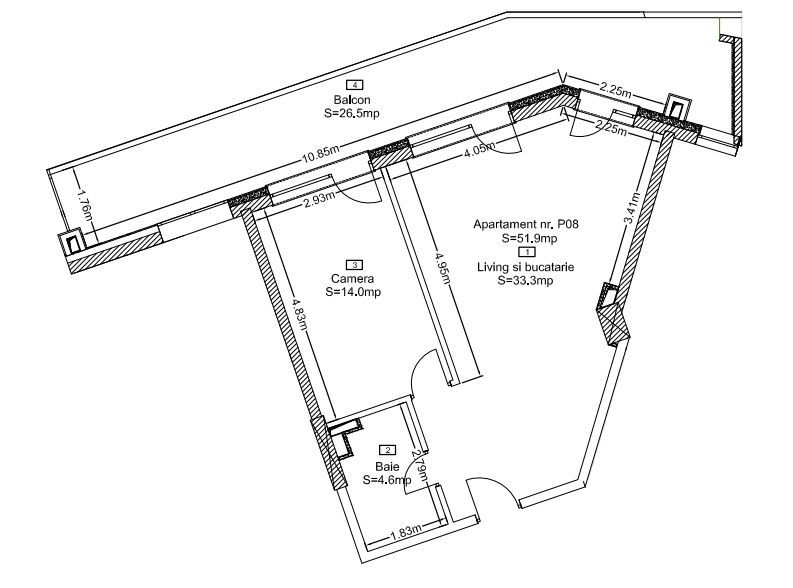 Apartamente 2,3,4 camere in Ansamblu Premium cu CF | Cartier Zorilor!
