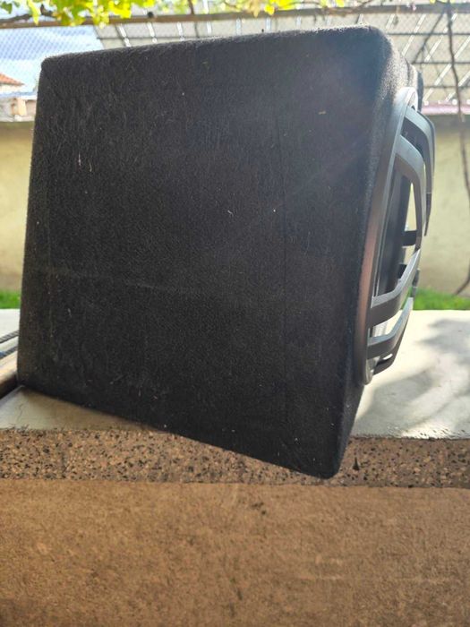 Бас каса за кола Hertz 350W + усилвател + елипси Hertz