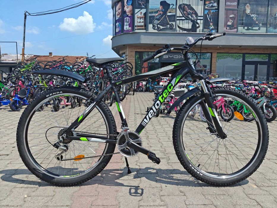 PA Алуминиев велосипед 27.5" PRO зелен