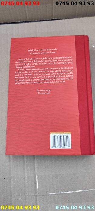carte carti cronicile familiei Krane tronul de foc rick riordan