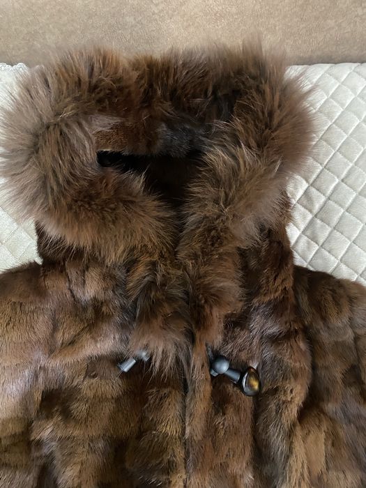Шуба норковая размер 46