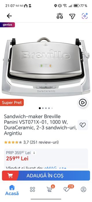 Sandwich maker Breville