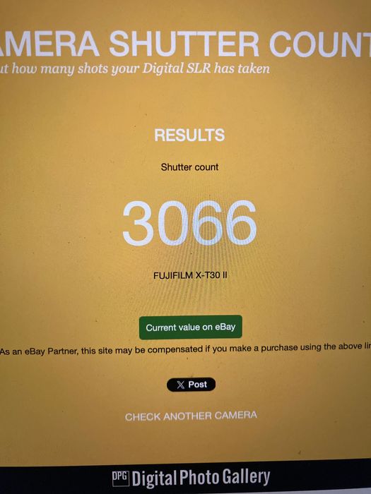 Тяло Fujifilm X-T30 II + карта SanDisk 128 GB