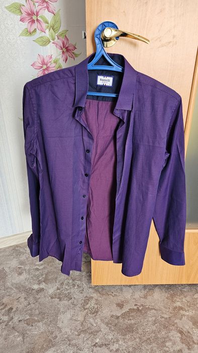 Продам рубашку, фиолетовый цвет