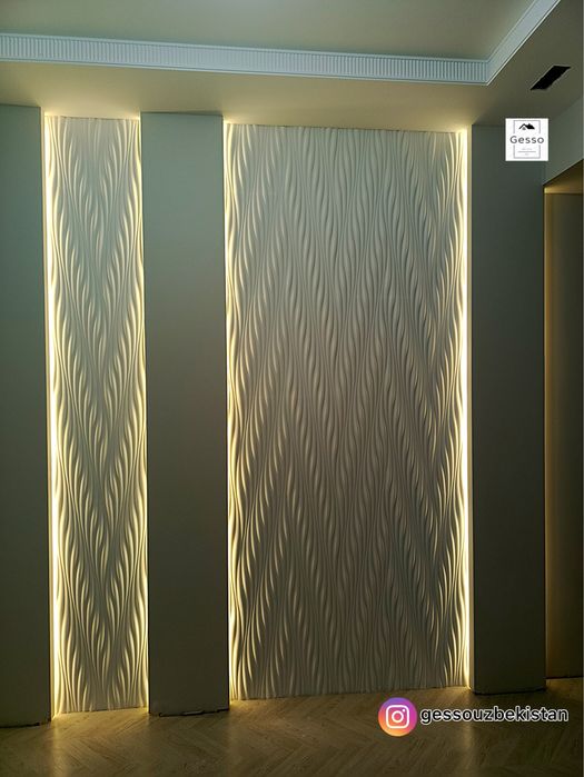Гипсовые 3д панели | 3д панель | 3d panel | decor | декор | tyaga aboy