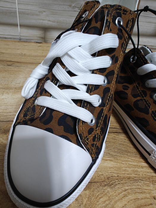 Кеды леопардовые 42р.