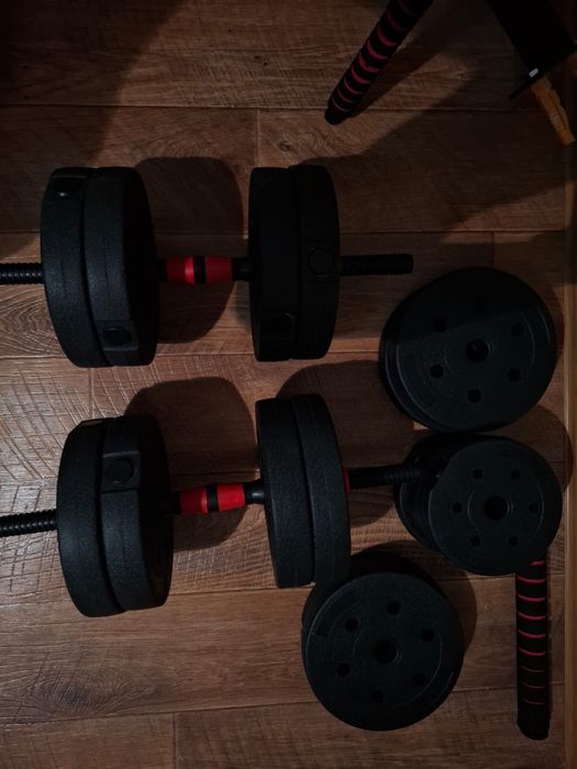 Гантеля+штанга,турник