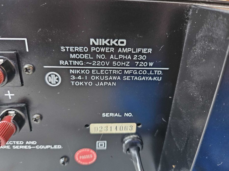 Raritate Audiofilă: Sistem Nikko Alpha 230 + Beta 30 – Putere și Rafinament Japonez
