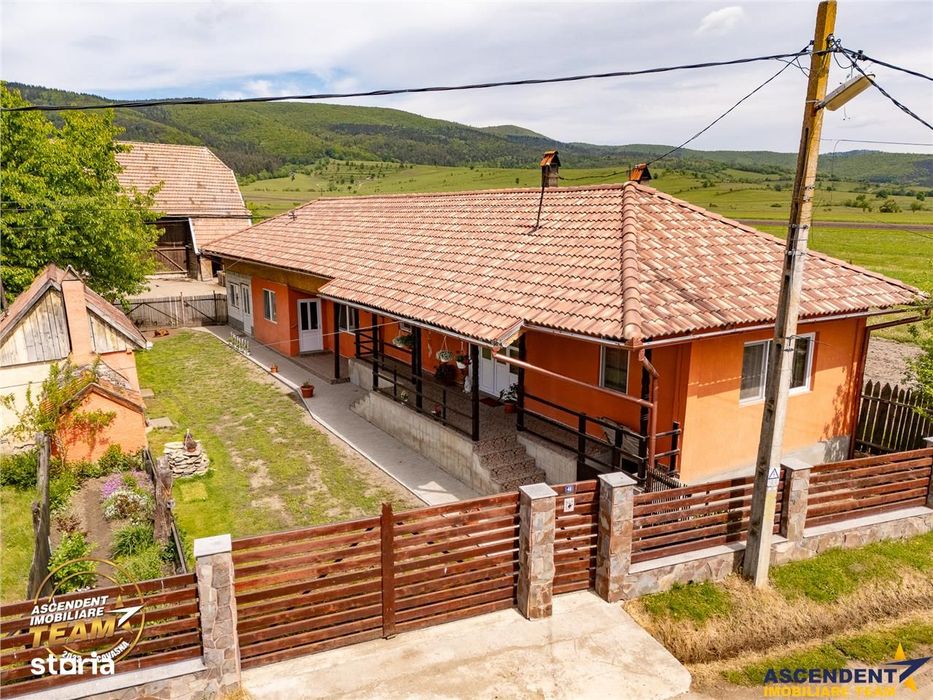 FILM! Pe 1.200mp teren+rezidenta cu gradina inflorata,aproape de Targu