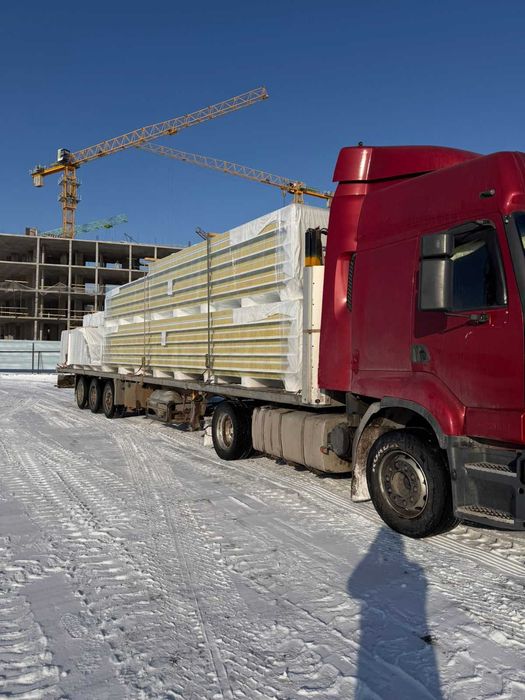 Сэндвич панели напрямую от производителя доставка по РК