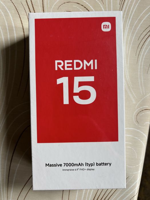 REDMI 15 с 3 години гаранция