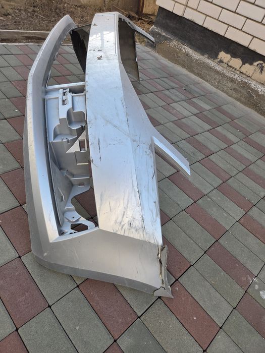 Бампер передний рапид