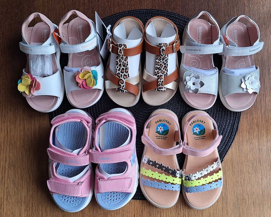 Нови сандали на Biomecanics, Geox, Pablosky - н. 27
