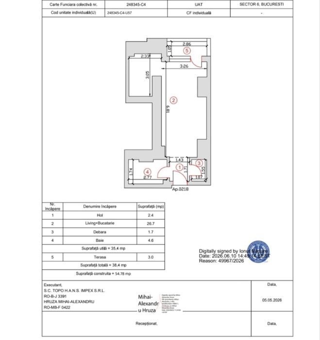 Lujerului / Smart Residence / Garsoniera 39mp/6 Min Metrou/ Ideal Investitie