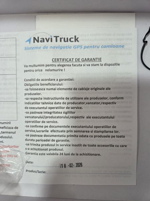 NOU! Navigatie GPS camioane+accesorii