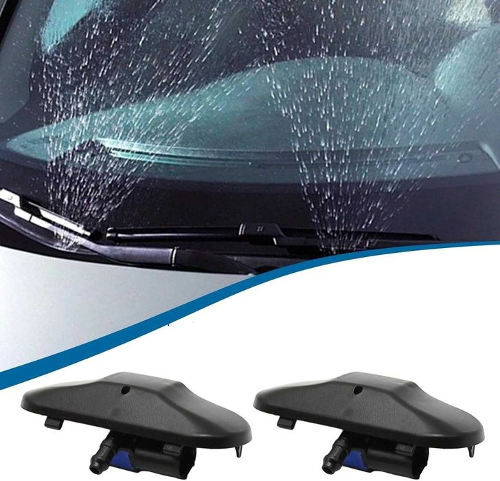 Комплект дюзи за чистачки с подгряване за VW, Skoda и Seat - OEM: 5M0955986 / 2KD955986