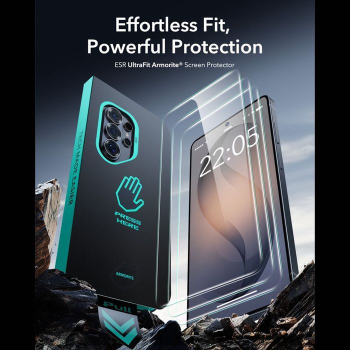 ESR UltraFit Armorite Закалено Стъкло за Samsung Galaxy S26 Ultra