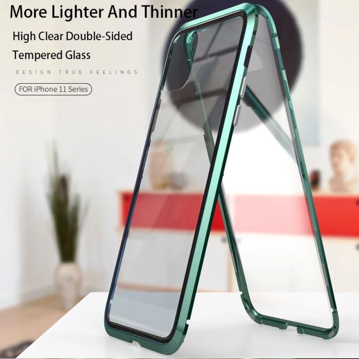 Двоен Магнитен Кейс за Apple iPhone 11 / 11 Pro / Max 360 Градуса