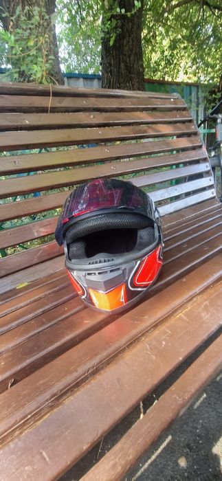 Мото Шлем Linko красный