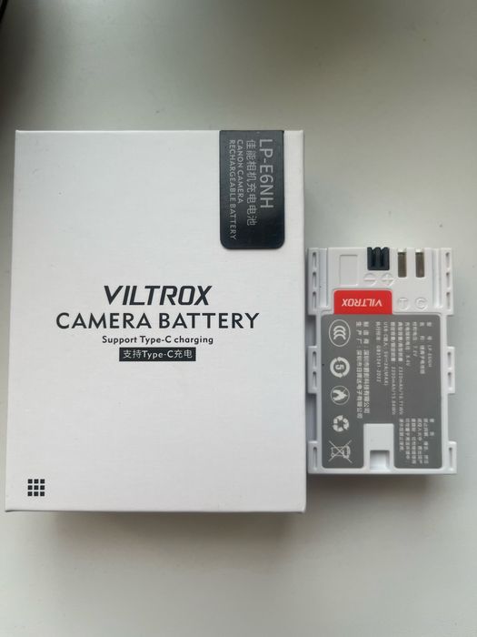 Vitrox lp e6n аккумулятор на фотоаппарат canon батареика r