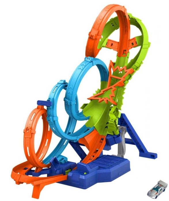 Писта Hot Wheels Action - 4-Loop Crash-Out