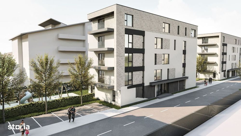 Apartament cu 2 camere, semifinisat, bloc cu lift, zona Cetatii