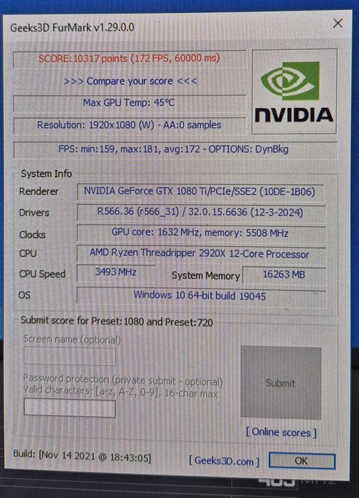 Placa video Gigabyte AORUS GTX 1080TI Gaming X 11GB 352bit GDDR5X