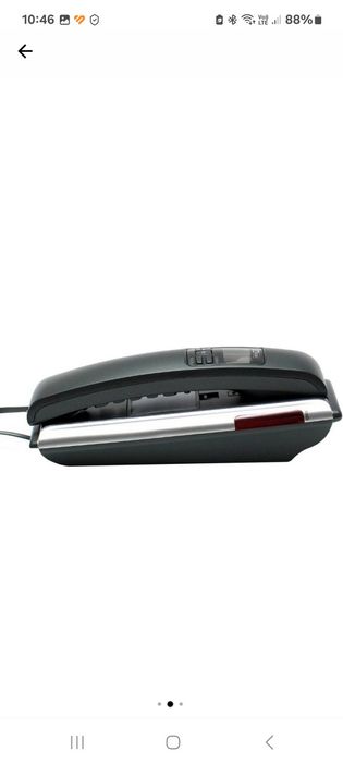 Telefon cu fir MaxCom KXT400, Grey