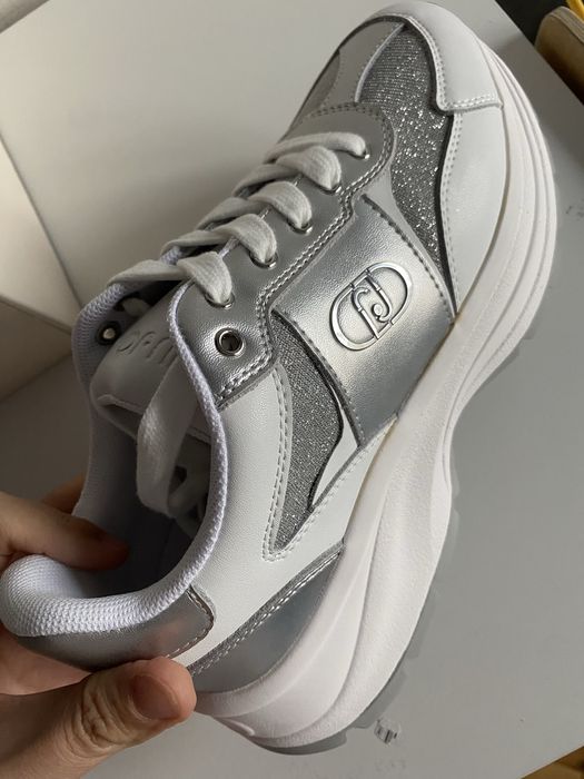 Сникърси Liu Jo Eva 02, бели - 39 номер, с дефект