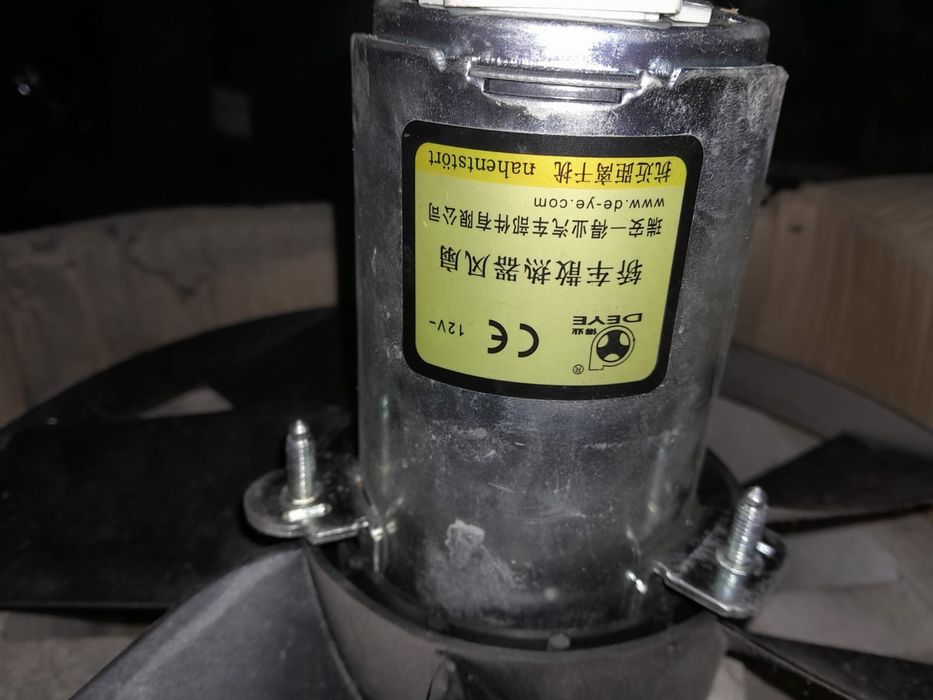 Вентилятор охлаждения на Гольф