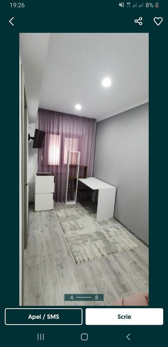 Apartament 3 camere 77 Teren intravilan  1390 m