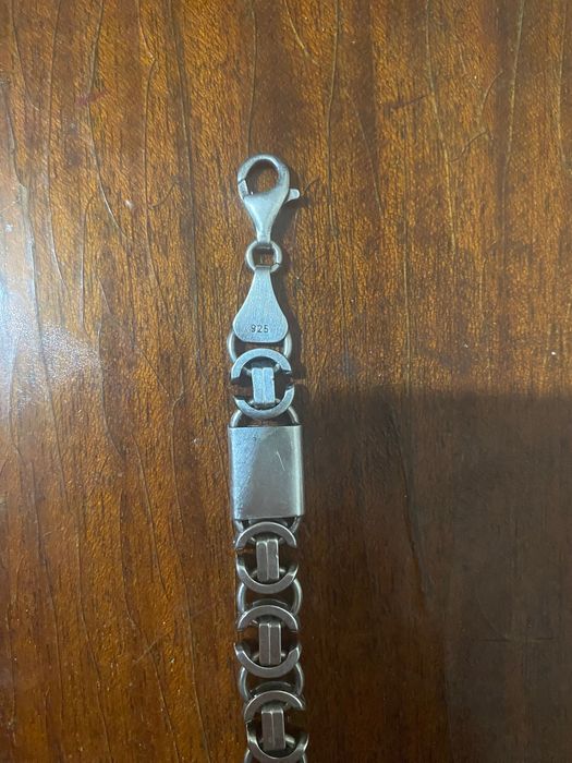 Мужской браслет Серебро 925