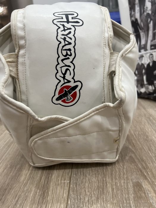 Шлем для каратэ кожанный Hayabusa