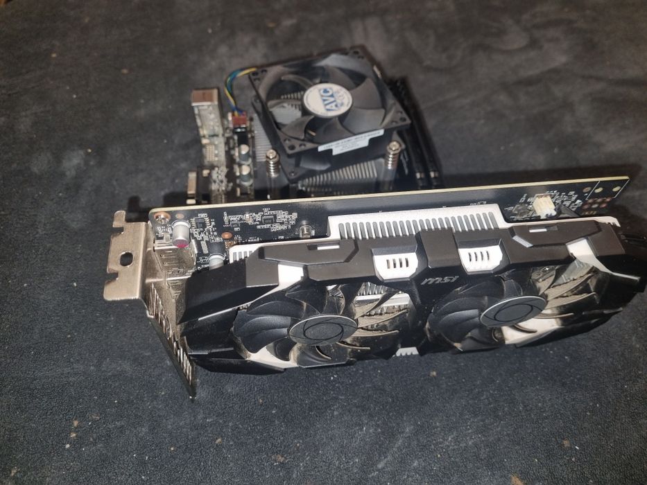 Vand kit placa de baza + cpu + rami + placa video +cooler