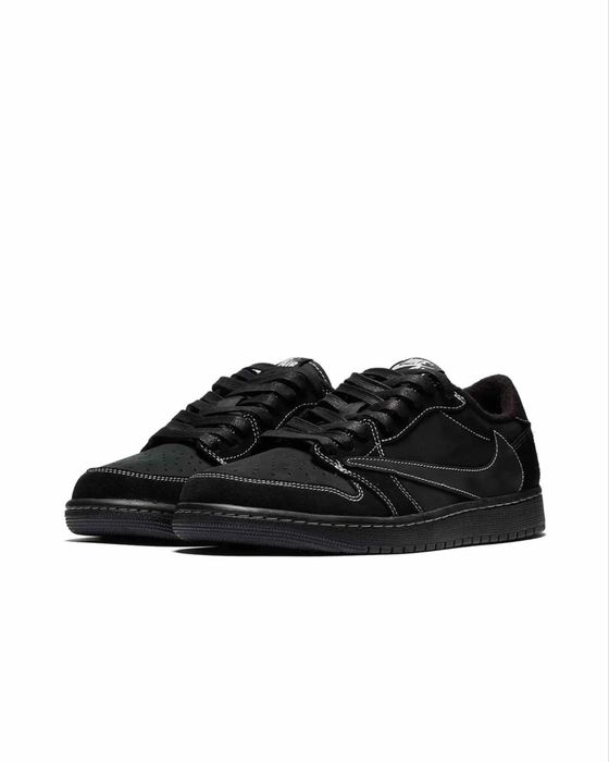 Jordan 1 low travis scott черни