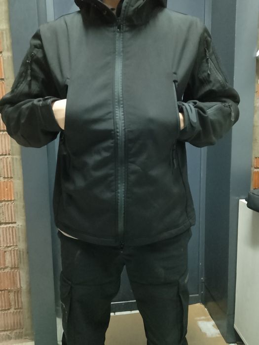 Одежда Форма охрана черный новый