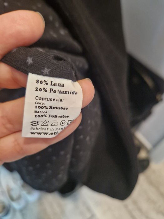 Palton de vanzare  80% lana