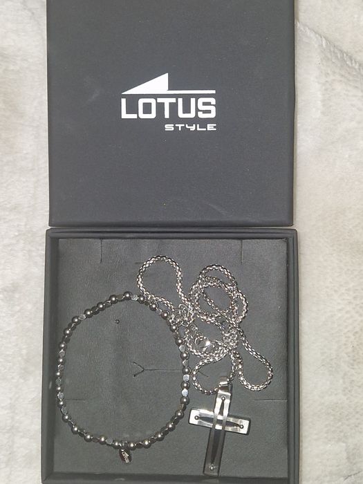 Lant cu cruce Lotus plus Bratara