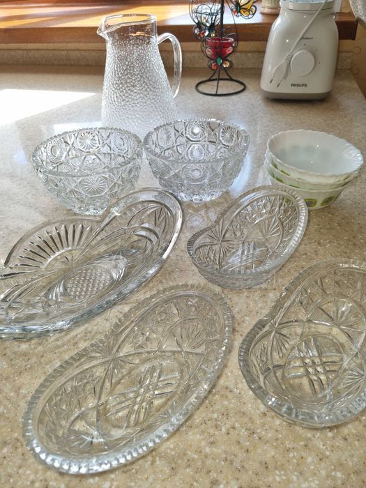 Советский хрусталь, сервантное хранение