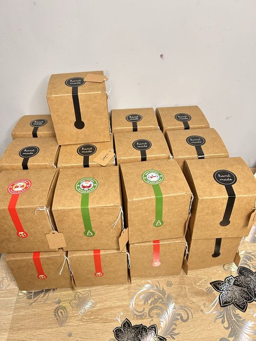 Glob de sticla personalizat 8cm