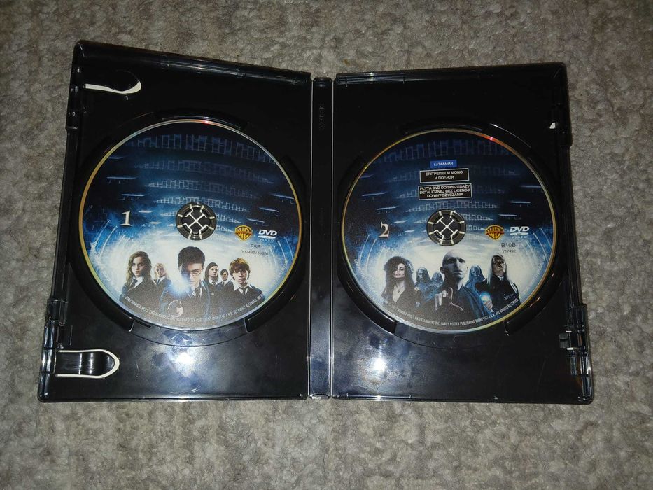 DVD Harry Potter volumele 1-6, stare foarte bună, subtitrare limba română