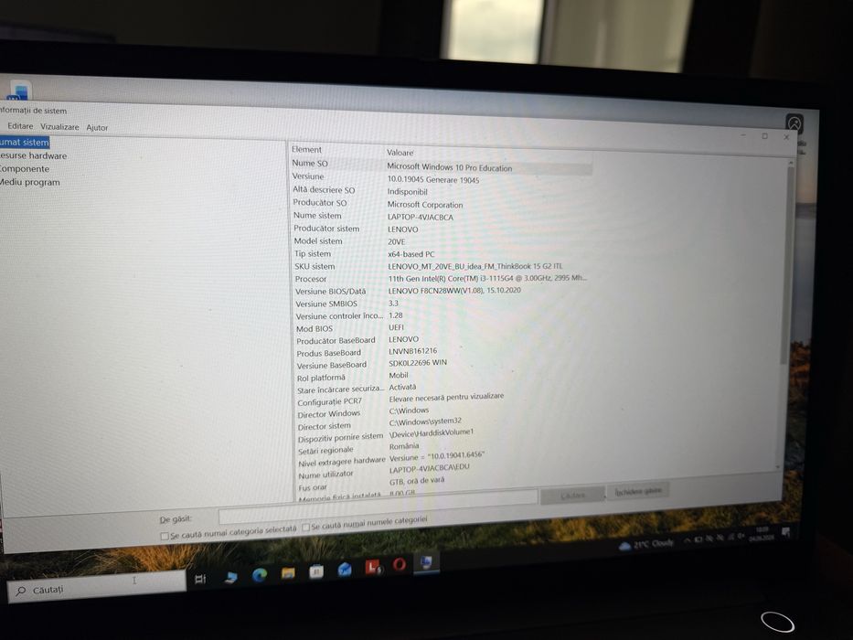 Laptop Lenovo Thinkbook 15
