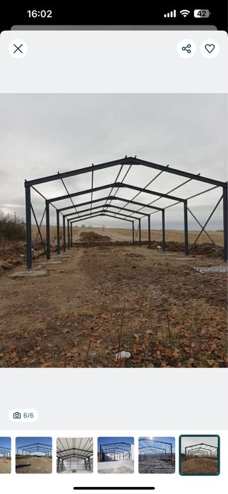 Vand hala 8 m x25 m x4 m