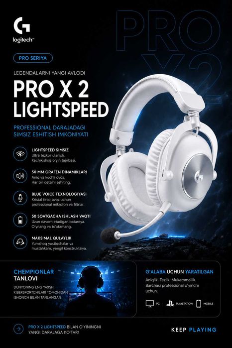 Logitech G Pro X 2 Lightspeed