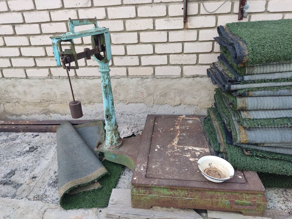 Весы с гирьями на 500кг