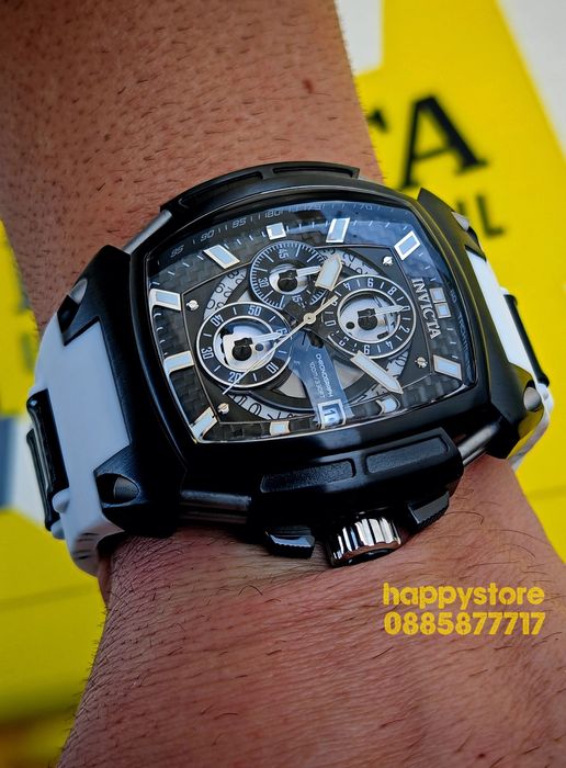 INVICTA Diablo White/Black 53 mm, Инвикта нов ръчен часовник